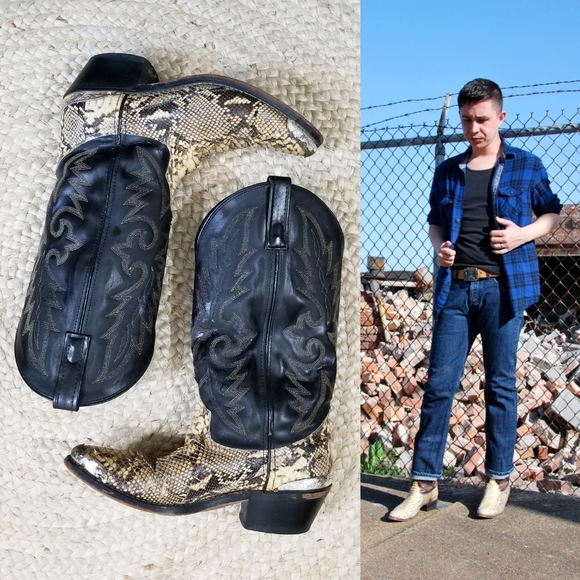 metal tipped cowboy boots